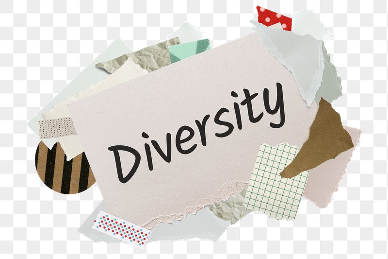 Diversity png word sticker, aesthetic | Free PNG - rawpixel