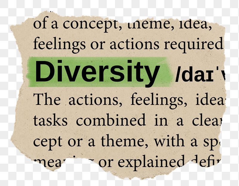 Diversity png word sticker, torn | Free PNG - rawpixel
