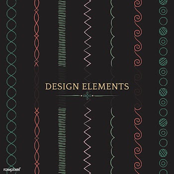 Divider line design elements vector collectio.. | Free stock vector - 486821