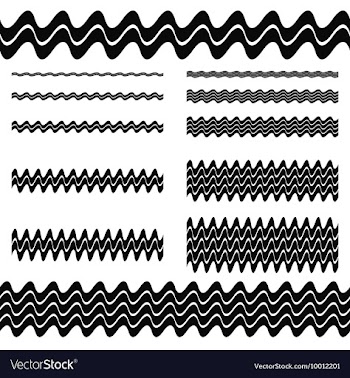 Divider Line Set vector image