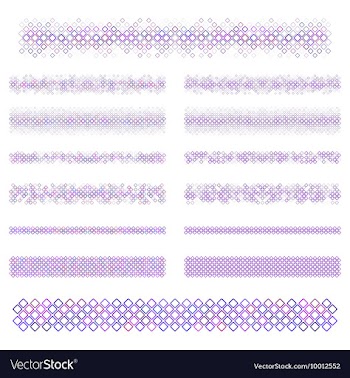 Divider Line Set vector image