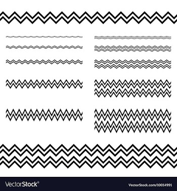 Divider Line Set vector image