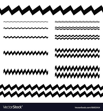 Divider Line Set vector image