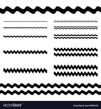 Divider Line Set vector image