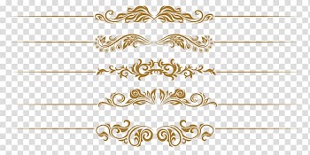 Dividing line transparent background PNG clipart