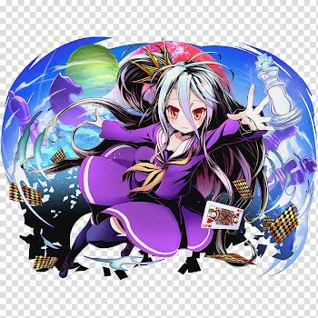 Divine Gate No Game No Life Anime Shuvi, Anime transparent background PNG clipart