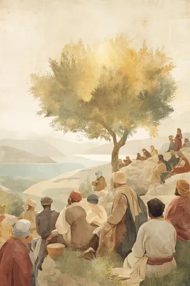Divine Gathering at Mount of Beatitudes Divine Gathering at Mount of Beatitudes
