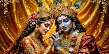 Divine Love of Radha and Krishna
