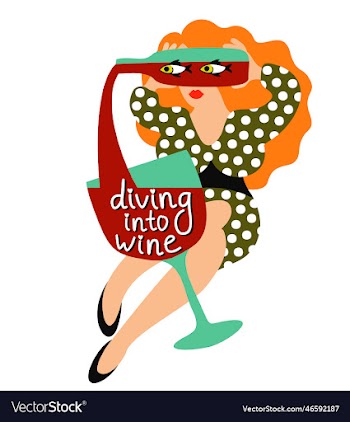 diving into wine