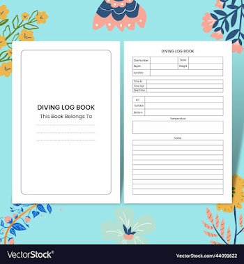 diving log book