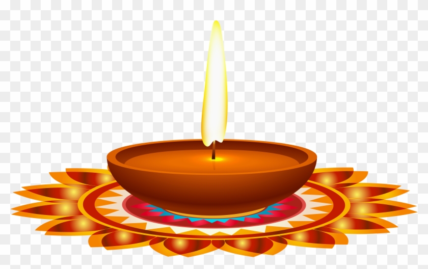 Diwali Candle Png Clip Art Image - Diwali Candle Png