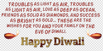 Diwali Messages PNG Photo