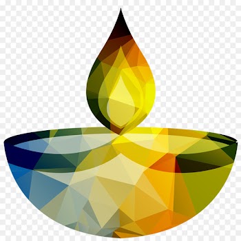 Diwali Thai Pongal Happiness Diya Wish - Abstract geometric vector material Candle 