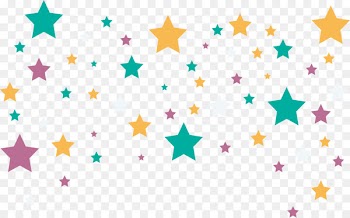 Dixon Chi-Town Vapers Doctorate Graduate University Clip art - Color five pointed star pattern 