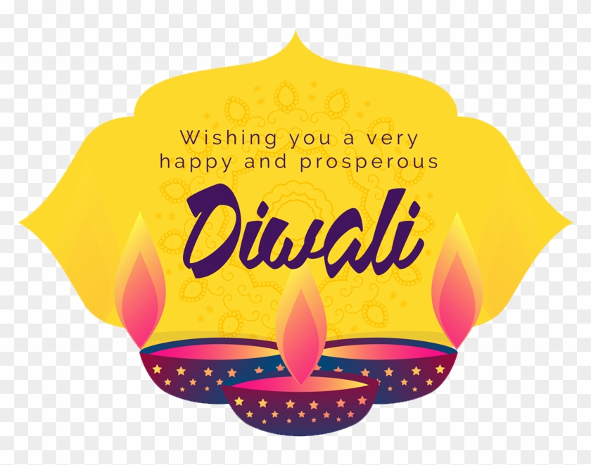 Diya Diwali High Quality Png - Wish You Happy Diwali Png