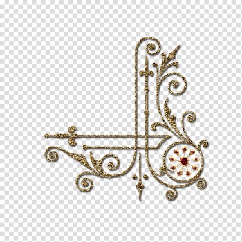 DiZa decorative element, brown frame border transparent background PNG clipart