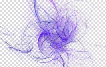 Diza fractals, blue and purple abstract transparent background PNG clipart