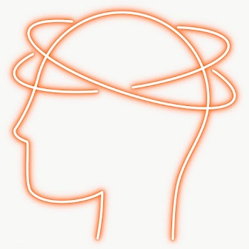 Dizziness neon icon transparent png | Free  transparent png - 2306269