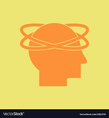 Dizzy human flat icon people dizzy vector image
