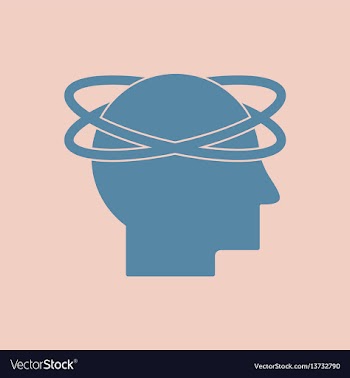 Dizzy human flat icon people dizzy vector image