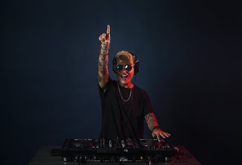 DJ Encouraging Crowd