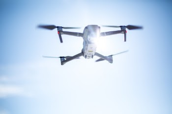 DJI Mavic 2 Pro with this spectacular backdrop
