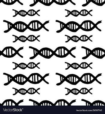 dna dudul - seamless background molecule