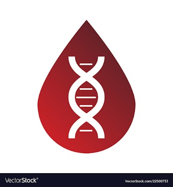 Dna genetic sign elements and icons collection vector image