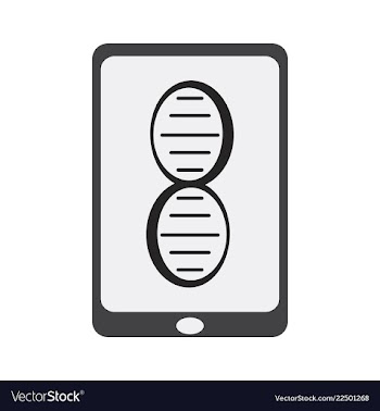 Dna genetic sign elements and icons collection vector image