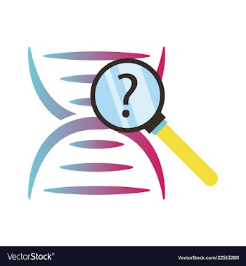 Dna genetic sign elements and icons collection vector image