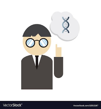 Dna genetic sign elements and icons collection vector image