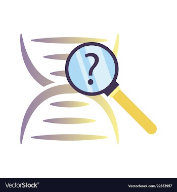 Dna genetic sign elements and icons collection vector image