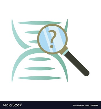 Dna genetic sign elements and icons collection vector image