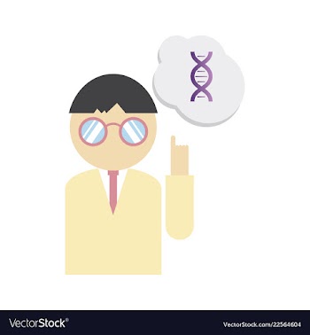 Dna genetic sign elements and icons collection vector image