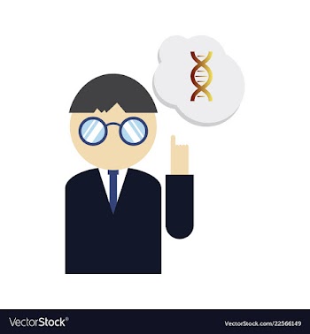 Dna genetic sign elements and icons collection vector image