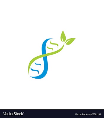  					DNA logo medic with leaf logo vector&nbsp;image														