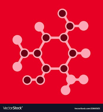 Dna molecule bio abstract logo design vector image