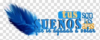 DNAngel Text, blue and yellow ad banner transparent background PNG clipart