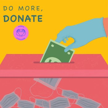 Do more, Donate! Image created by Mirna Talaat. Submitted for United Nations Global Call Out To Creatives - help stop the spread of COVID-19.