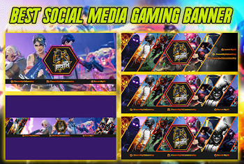 Do social media gaming banner design for your gaming channel by Kibrea