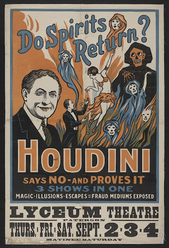 Do spirits return? Houdini says | Free Photo - rawpixel
