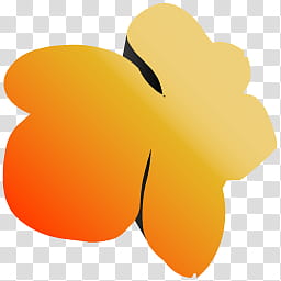 Dock icons, orange and yellow abstract illustration transparent background PNG clipart
