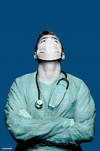 Doctor and medical hero working hard during the coronavirus pandemic | Free  photo - 2300655