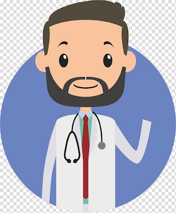 Doctor , Cartoon Physician Drawing, The bearded doctor transparent ...