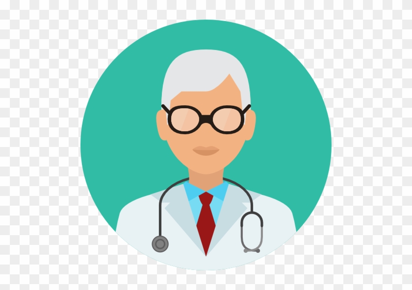 Doctor Free Icon - Doctor Flat Icon Png
