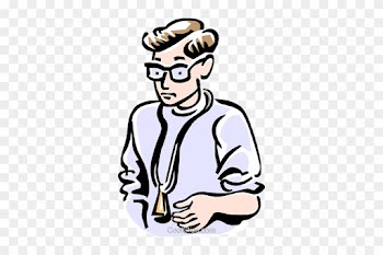 Doctor Royalty Free Vector Clip Art Illustration - Medical Ethics