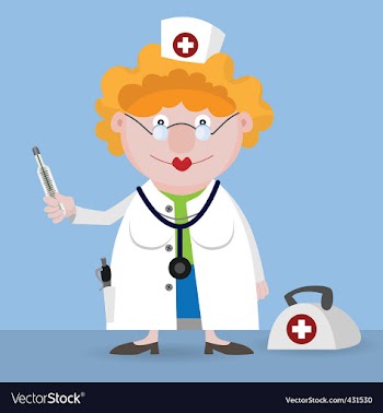  					Doctor vector image														