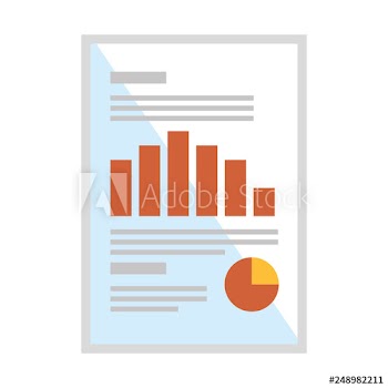document paper with statistics