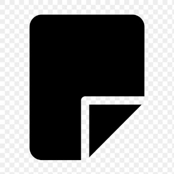 Document png UI icon in flat style | Free stock illustration | High Resolution graphic
