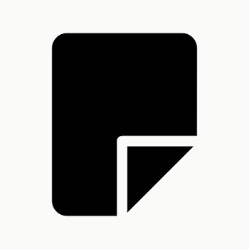 Document UI icon vector in flat style | Free stock illustration | High Resolution graphic